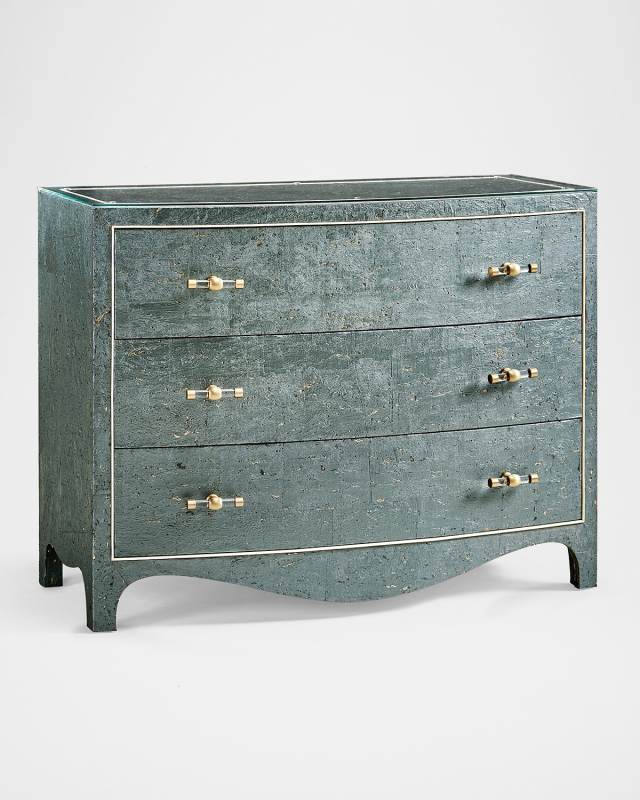 Suberin Cork Bow-Front Chest